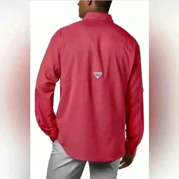 Columbia Men’s PFG Tamiami ll Long Sleeve Fishing Performance Breathable  Shirt - Picture 3 of 16